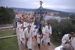 Procesija Za Križen, Hvar (Dalmacija)